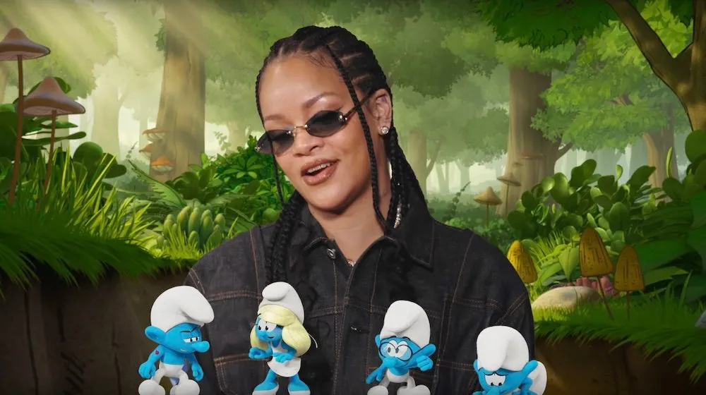 Rihanna Isi Soundtrack Film ‘Smurfs’ Sekaligus Perankan Smurfette