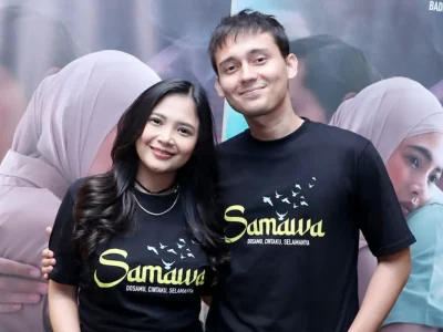Badriyah Afiff (kiri) debut main film drama religi 'Samawa'. (Foto: Reza/Nyata)