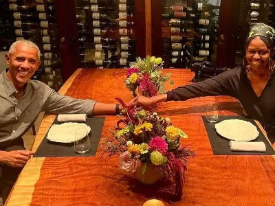 Rumah tangga Barack dan Michelle Obama dikabarkan retak. Foto : Instagram/barackobama