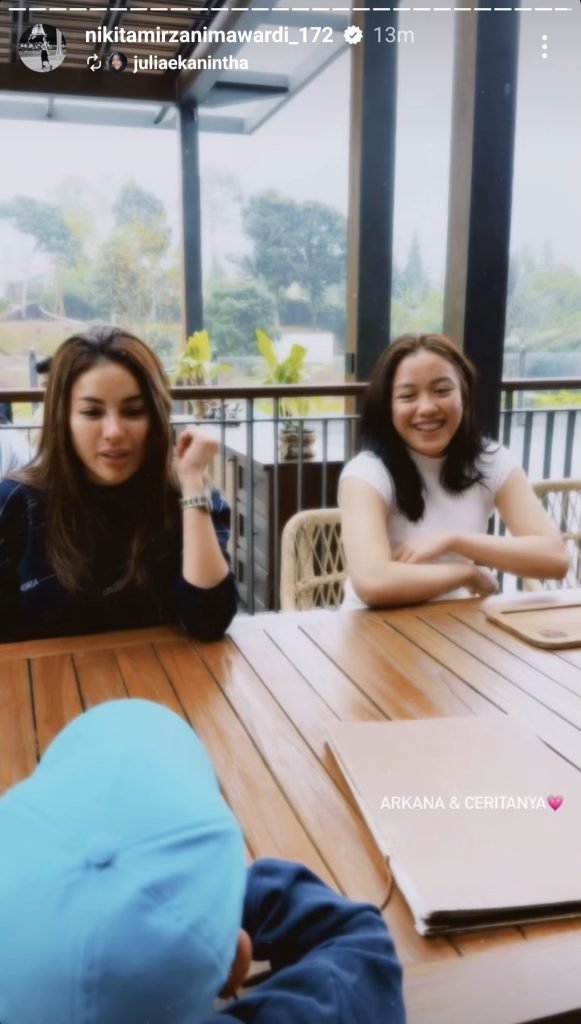 Ibu dan anak yang akhirnya berdamai (Foto: Instagram/nikitamirzanimawardi_172)