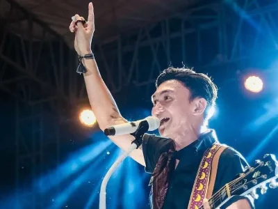 Anji Manji turut mengomentari kasus royalti lagu yang membuat Agnez Mo didenda Rp1,5 miliar. Foto : Instagram/duniamanji