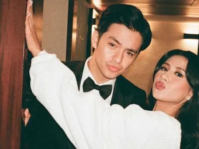 Angga Yunanda dan Shenina Cinnamon menikah. Foto : Instagram/angga