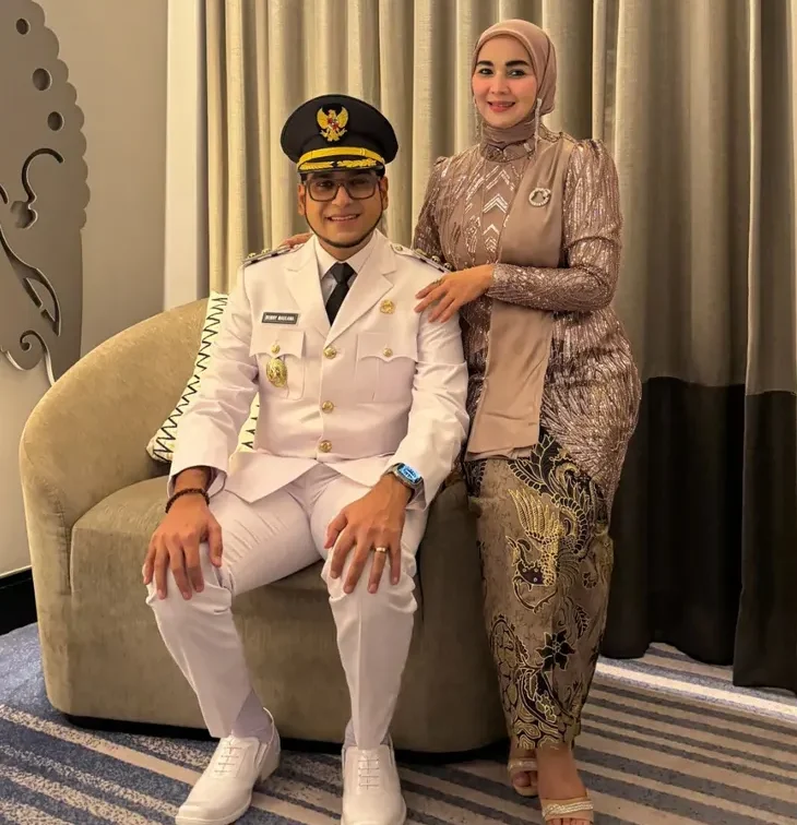 Bobby Maulana dilantik sebagai Wakil Wali Kota Sukabumi. Foto : Instagram/ bobbymaulana