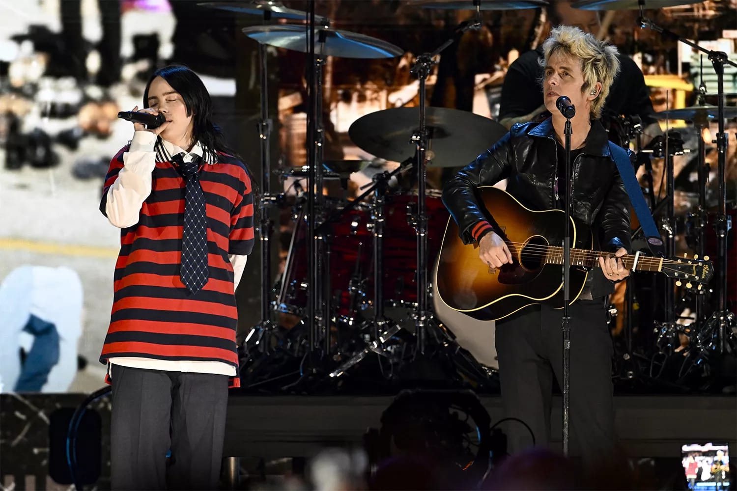 Billie Eilish dan Billie Joe Armstrong (Foto: Getty)