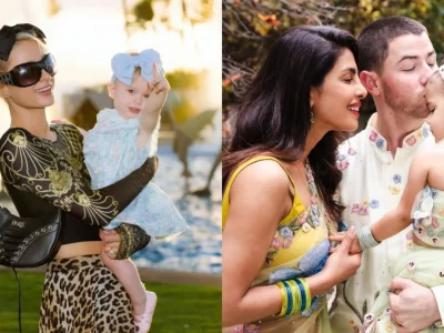 Deretan selebriti mancanegara yang punya anak lewat ibu pengganti. Foto: Dok. Kolase Instagram @parishilton, @priyankachopra