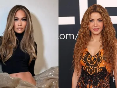 Deretan selebriti yang mengenakan gaun transparan di Grammy Awards 2025. Foto: Dok. Kolase Matt Winkelmeyer/Getty Images, Instagram @jlo