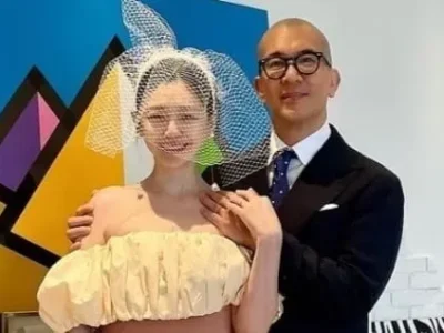 Mendiang Barbie Hsu dan suami, DJ Koo. Foto: Dok. News1