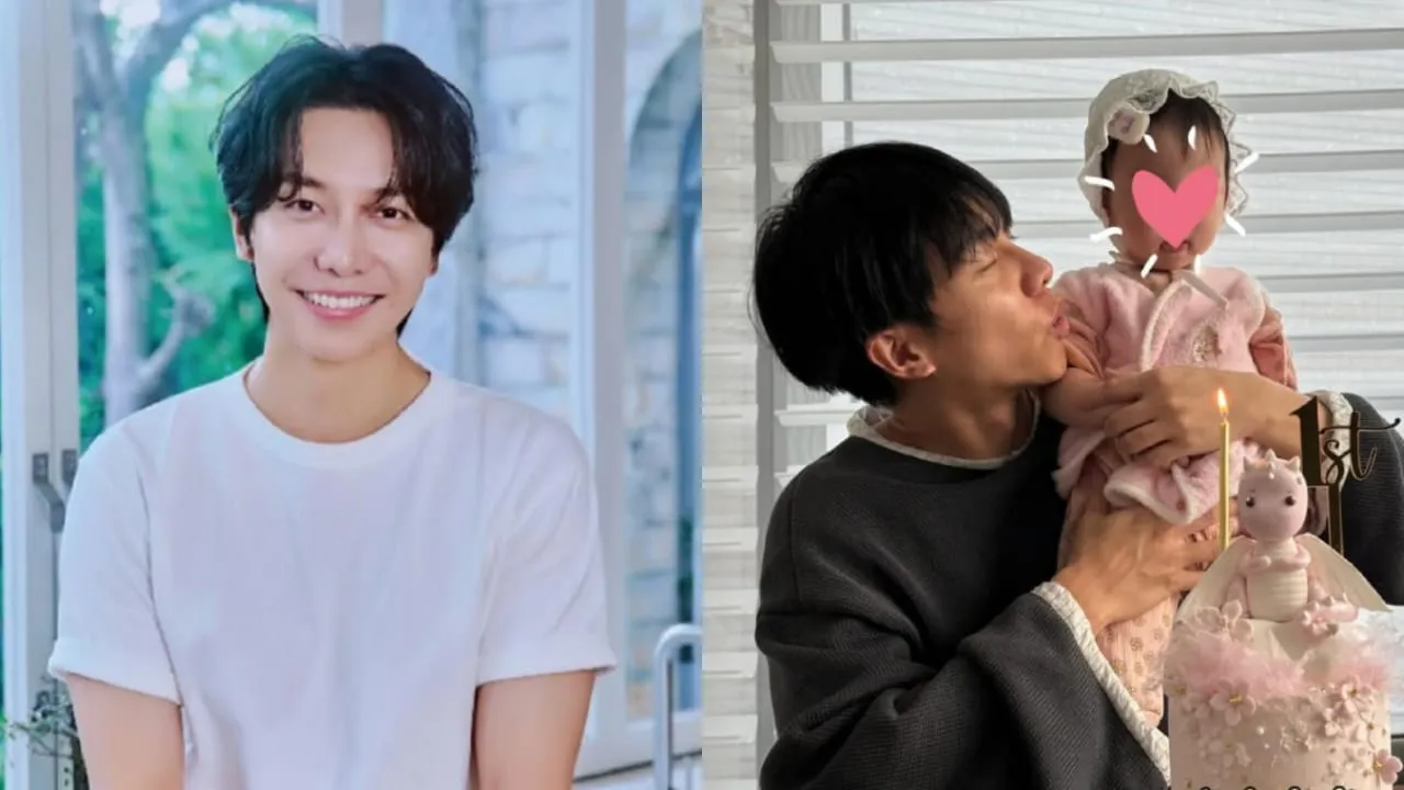 Potret Lee Seung Gi Rayakan Ulang Tahun Pertama Anak