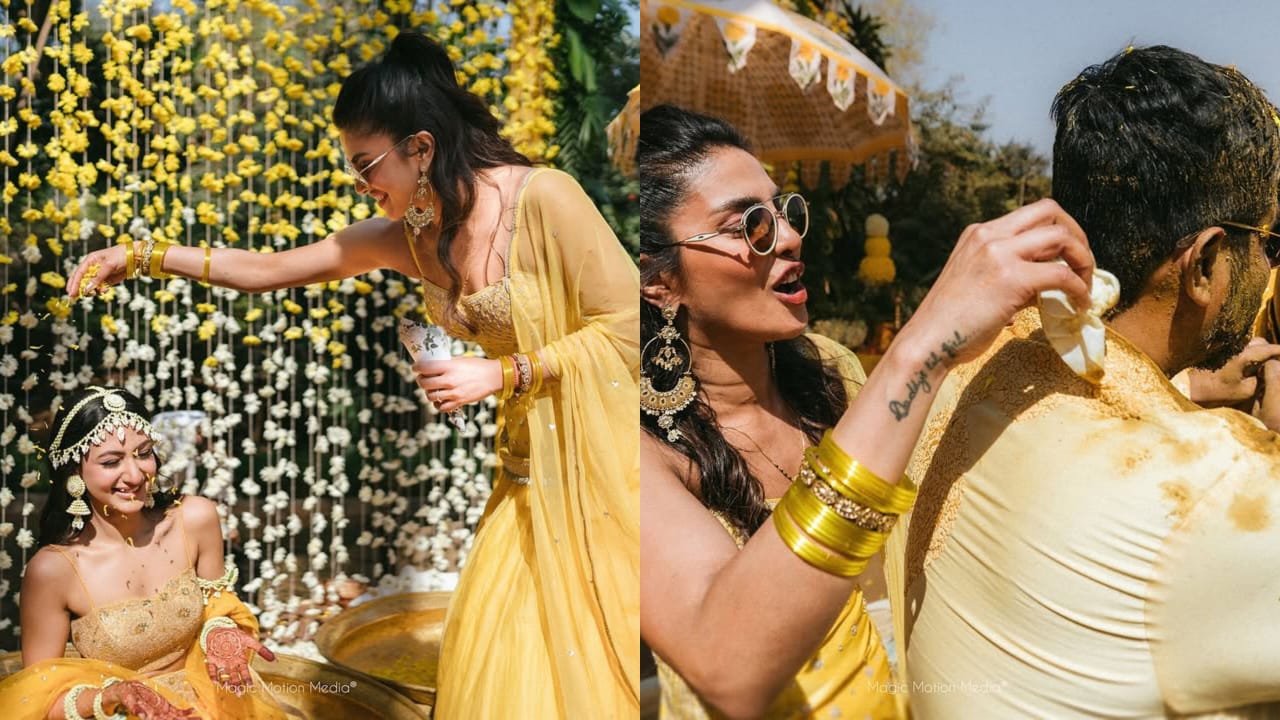 Upacara Haldi (Foto: Instagram/believeweddings)