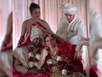 Momen pernikahan adik Priyanka Chopra (Foto: Instagram/believeweddings)