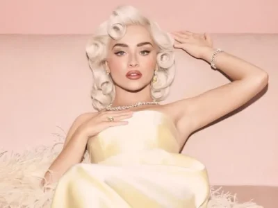 Sabrina Carpenter tampil dengan gaya vintage untuk majalah Vogue. Foto: Dok. Instagram @voguemagazine