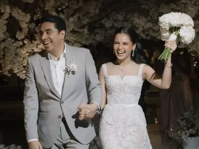 Yunita Siregar dan Wicky V. Olindo resmi menikah di hari Valentine. Foto: Dok. Instagram @yunitasiregar