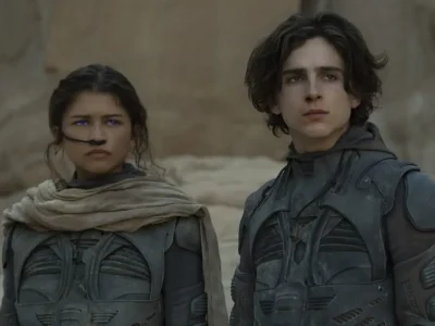 Timothee Chalamet dan Zendaya, pemeran film 'Dune'. Foto: Dok. Instagram @dunemovie