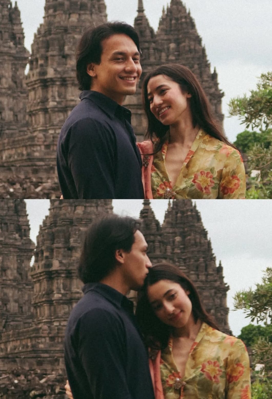 Kemesraan Jefri dan Aamera. Foto: Dok. Instagram @littlemisskhan