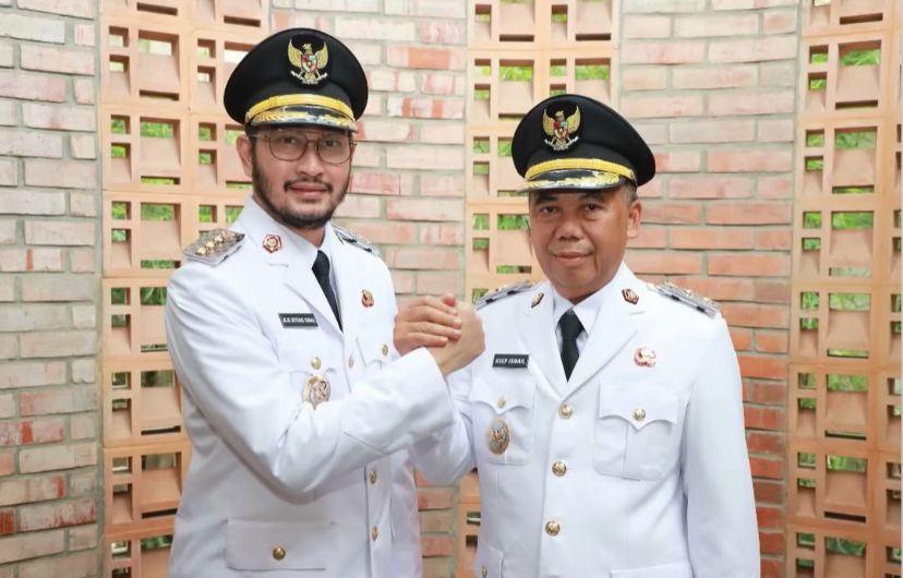 Jeje Govinda dilantik menjadi Bupati Kabupaten Bandung Barat. Foto : Instagram/ritchieismail