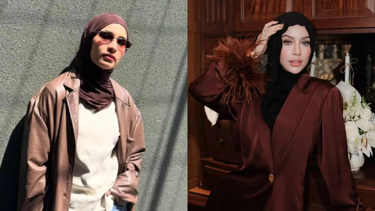 Inspirasi Busana Cokelat Mahogany ala Selebgram untuk Lebaran 2025