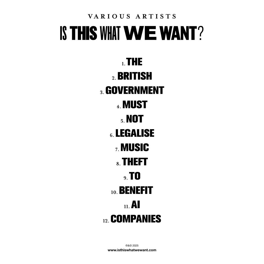 Daftar lagu di album ‘Is This What We Want?’ (Foto: Dok. Is This What We Want)