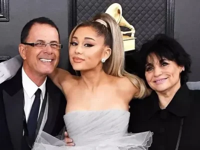 Ariana Grande bersama orangtua. Foto : STEVE GRANITZ/WIREIMAGE