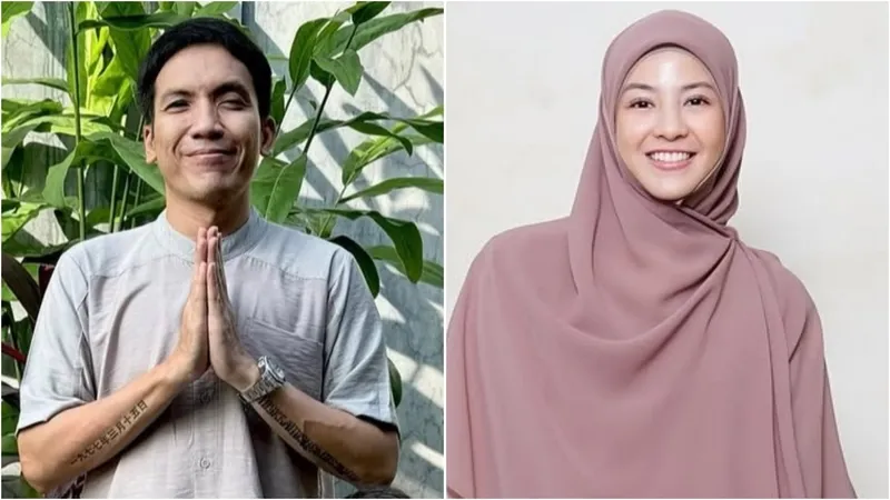 Desta Bacakan Puisi saat Peluncuran Buku Terbaru Natasha Rizky