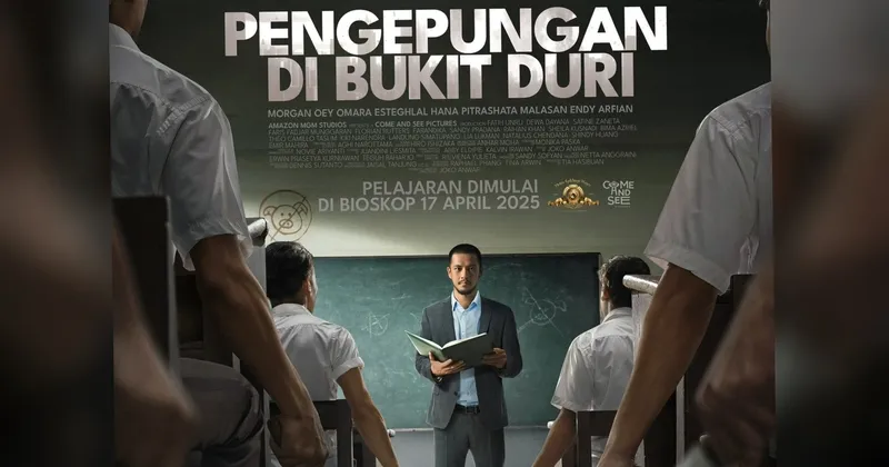 Morgan Oey Jadi Guru di Film Terbaru Joko Anwar ‘Pengepungan di Bukit Duri’