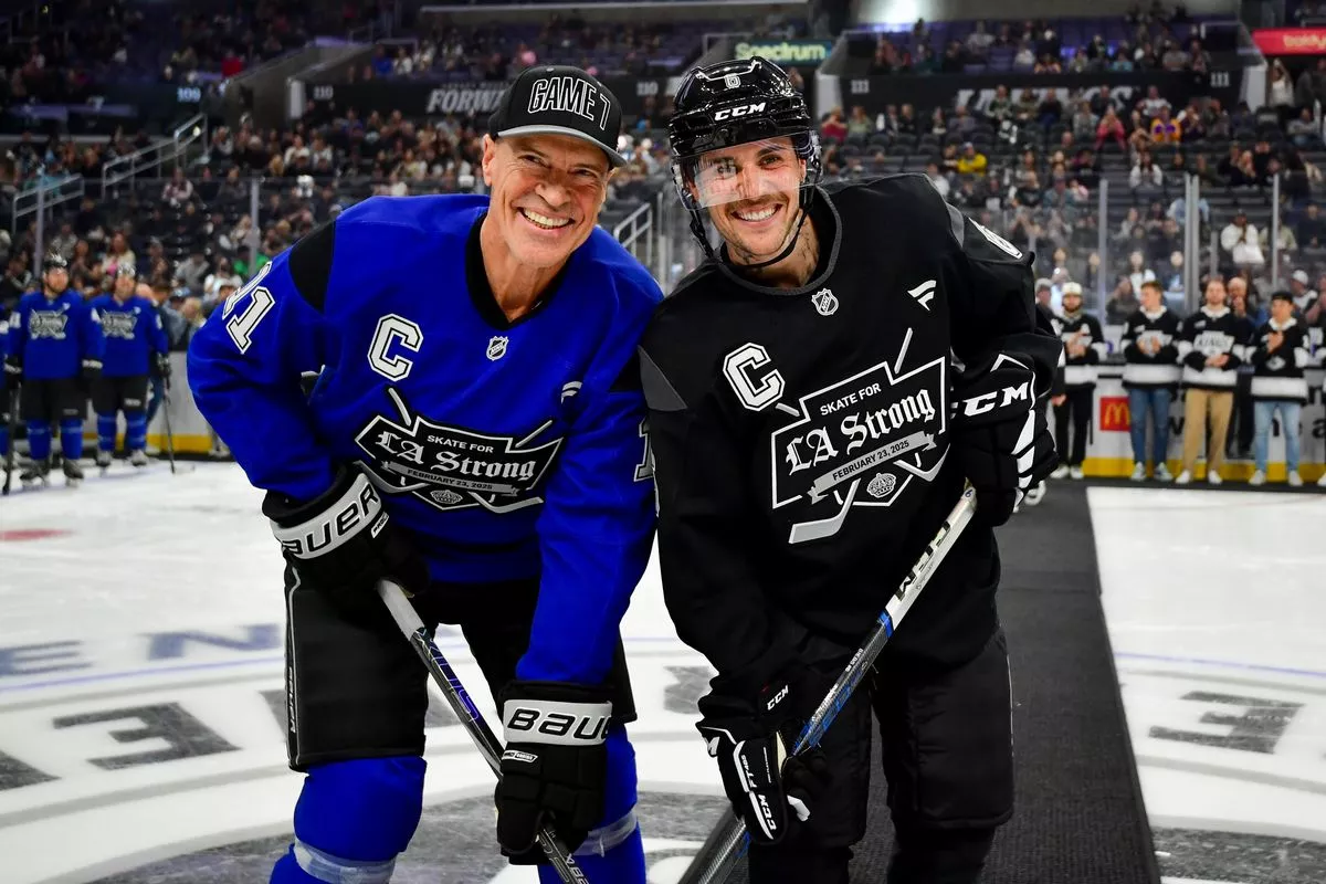 Justin di pertandingan Skate For LA Strong (Foto: Getty Images)