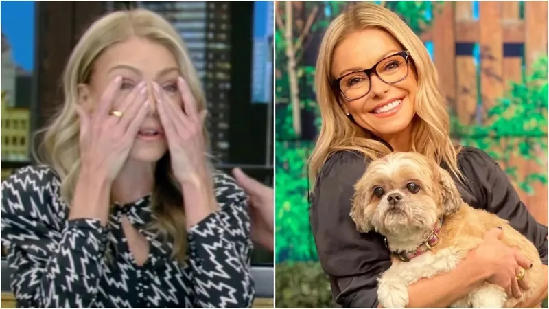 Bawa Kabar Duka, Kelly Ripa Menangis saat Siaran