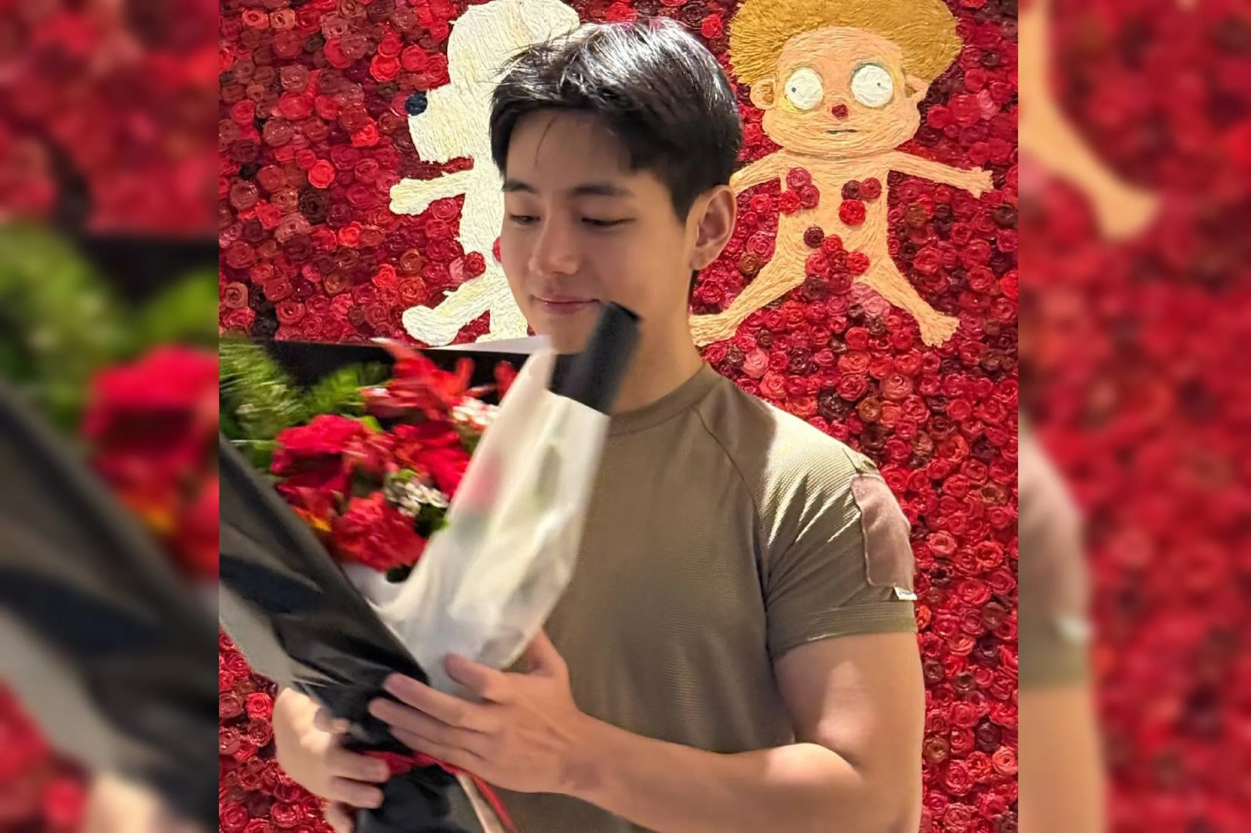Bikin Fans Heboh, V BTS Bagikan Potret Terbaru saat Wajib Militer