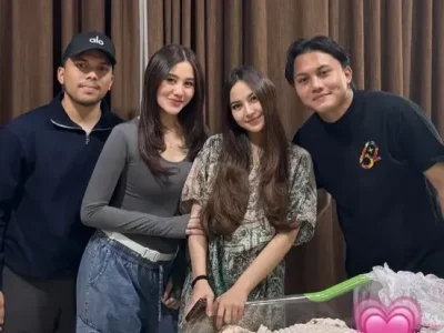 Mahalini tetap ramping pasca melahirkan (Foto: Instagram/aaliyah.massaid)