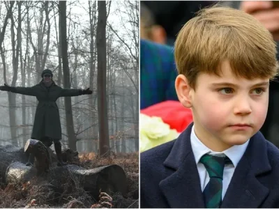 Pangeran Louis mengambil potret ibunya, Kate Middleton (Foto: X/KensingtonRoyal, Instagram/princeofwalesfamily)