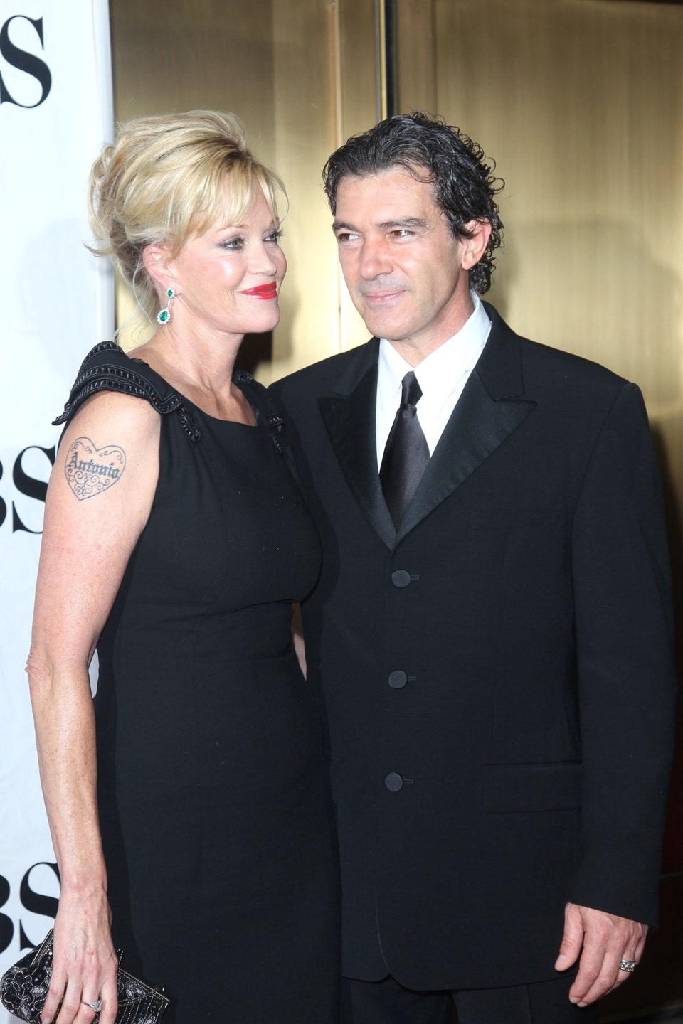 Melanie Griffith dan suami terakhirnya, Antonio Banderas. Foto: Dok. Patrick Mcmullan