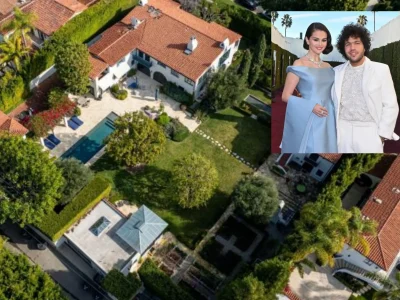 Benny Blanco dan Selena Gomez beli rumah baru di Beverly Hills (Foto: BACKGRID dan Getty)