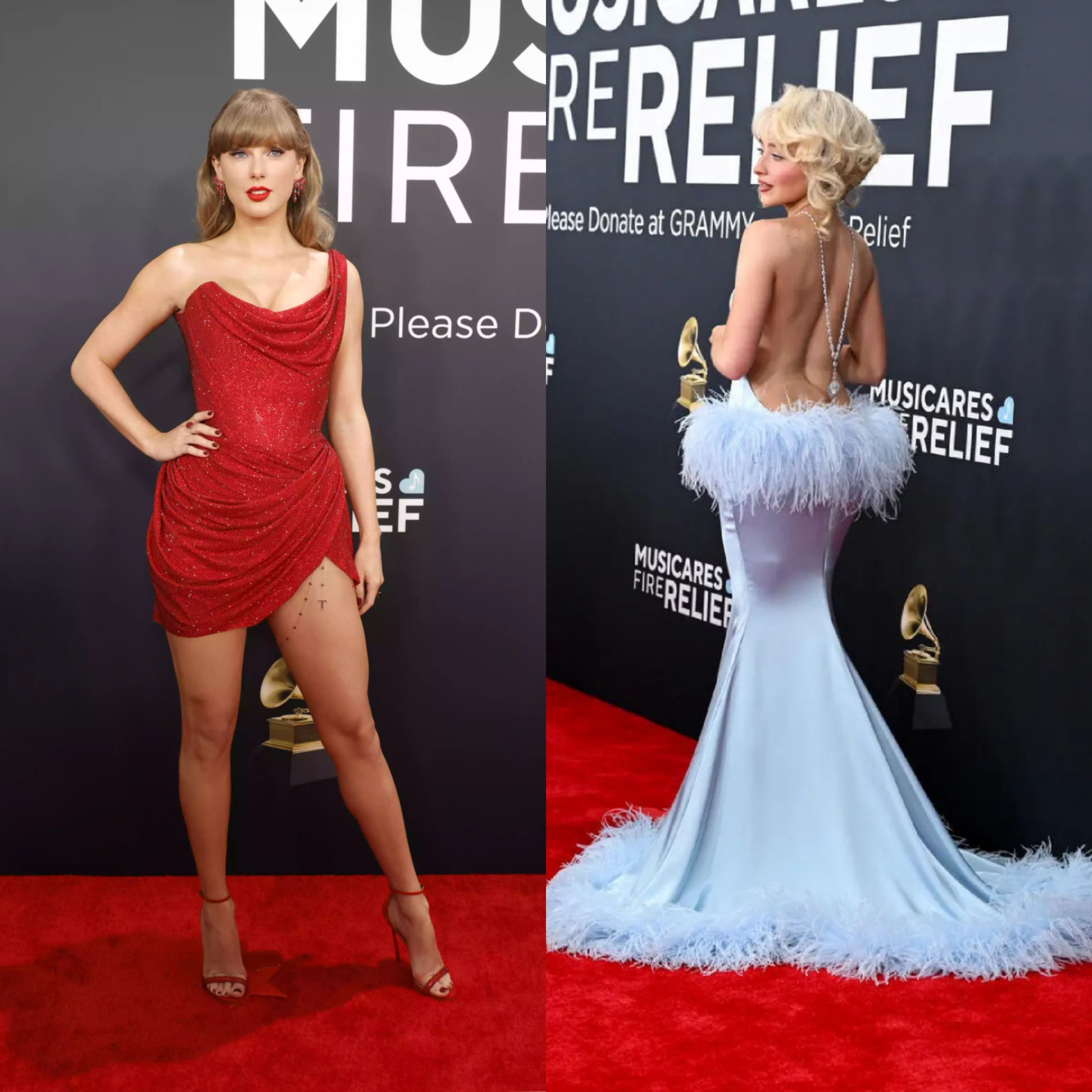 Taylor Swift dan Sabrina Carpenter (Foto: Getty Images)