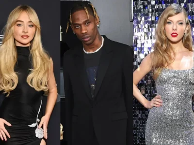 Travis Scott ingin kolaborasi bersama Sabrina Carpenter dan Taylor Swift (Foto: Getty/AP/WireImage)