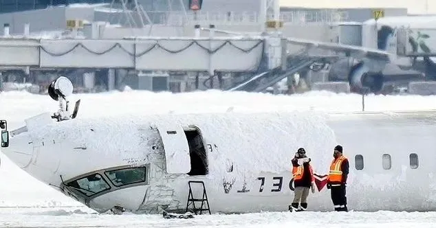 Dipulangkan, Belasan Penumpang Luka Imbas Kecelakaan Pesawat Delta Airlines