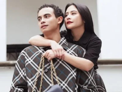 Prilly Latuconsina dan Omara Esteghlal (Foto: Instagram/prillylatuconsina96)