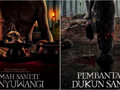 Film ‘Lemah Santet Banyuwangi’ ganti judul dan poster (Foto: X/planetcrommer, Instagram/pichousefilm)