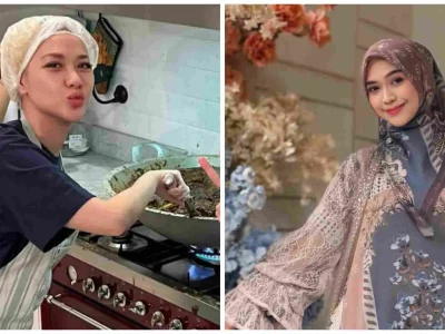 Potret aktivitas artis menyambut Lebaran. Foto : Instagram