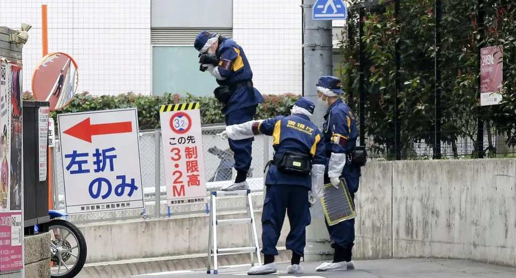 Kepolisian menyelidiki kematian youtuber Jepang yang tewas ditikam. Foto : Istimewa