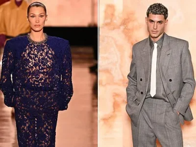 Bella Hadid dan Fai Khadra. Foto : Getty Images