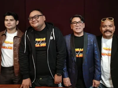 Para pemeran film komedi terbaru 'Bukan Jodoh Biasa Nih'. (Foto: Naomi/Nyata)