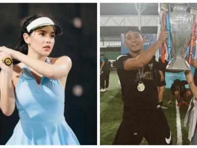 Aktivitas ngabuburit artis. Foto : Instagram/davinaakaramoy /daffawardhana