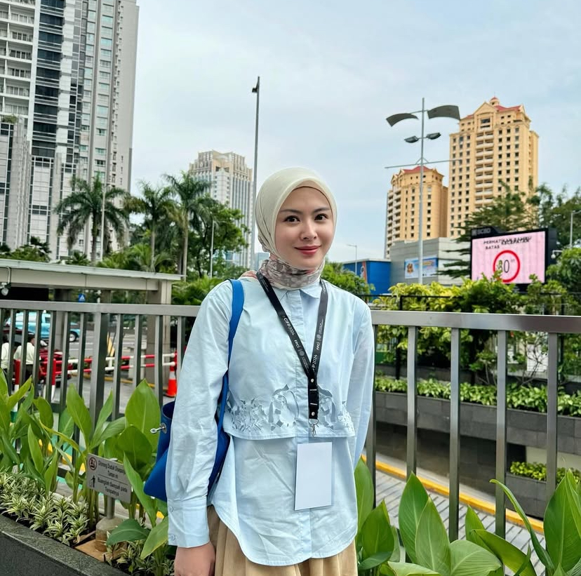 Ayana Moon mualaf. Foto : Instagram/xolovelyayana