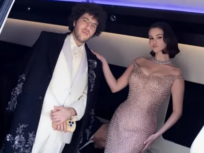 Selena Gomez dan Benny Blanco mengumumkan single baru. (Foto: Instagram/SelenaGomez)