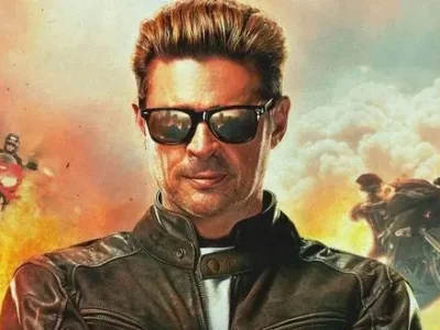 Karl Urban memerankan karakter Johnny Cage di 'Mortal Kombat 2'. (Foto: Warner Bros. Pictures)
