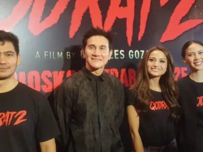 Para pemeran film 'Qodrat 2'. (Foto: Agnes/Nyata)