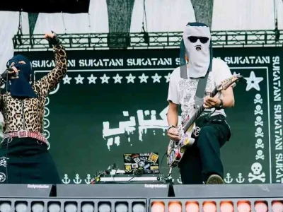 Band Sukatani membenarkan dugaan intimidasi karena lagu 'Bayar Bayar Bayar'. Foto : Instagram/sukatani.band