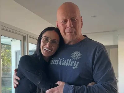 Demi Moore rayakan ulang tahun Bruce Willis. Foto : Instagram/demimoore