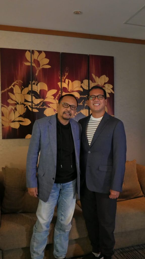 Mendiang Tono Supartono dan Andi Rianto. (Foto: Istimewa)