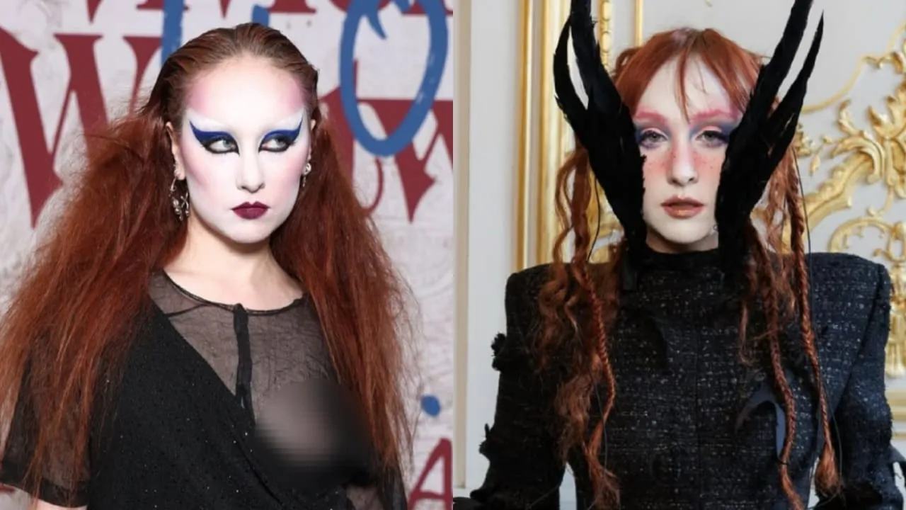 Kumpulan Makeup Nyentrik Chappell Roan di PFW 2025