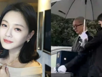 DJ Koo mengantarkan abu mendiang Barbie Hsu untuk dimakamkan. Foto: Dok. Kolase Weibo, Netx Apple